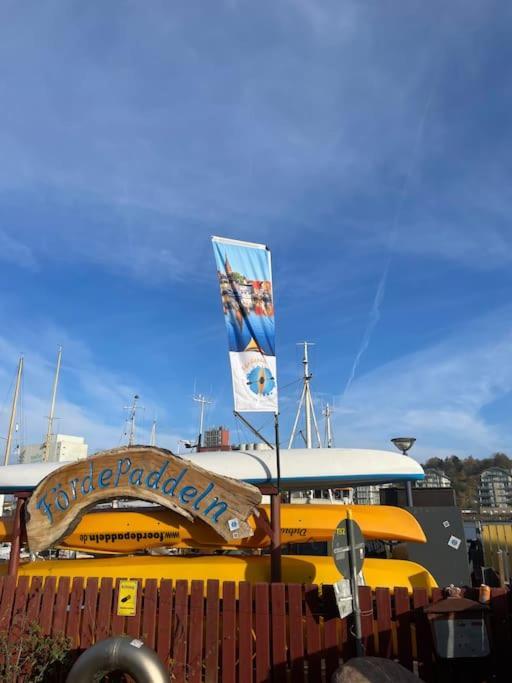 Moderne Lejlighed Ved Flensborg Havn Esterno foto
